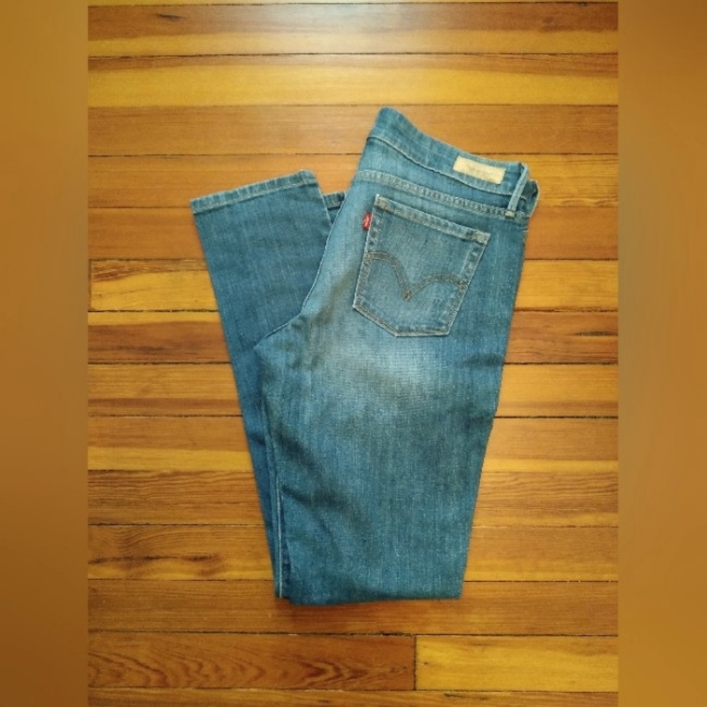 Levi's 545 Skinny Leg with floral interior design - 10 medium